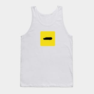 Mathmatics yellow subtract symbol Tank Top